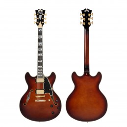 D'ANGELICO EXCEL DC AMARETTO BURST