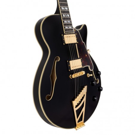 D'ANGELICO EXCEL SS SOLID BLACK 2025