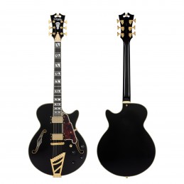 D'ANGELICO EXCEL SS SOLID BLACK 2025