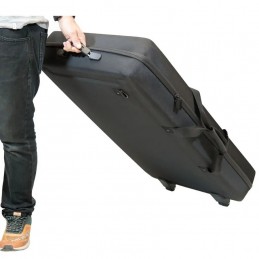 WALKASSE Controller multiformato antiurto in Eva L-XXL, nero (ruote e borsa a tracolla)