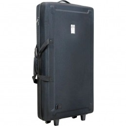 WALKASSE Custodia antiurto in EVA Pioneer® OPUS-QUAD nera (ruote e borsa a tracolla)