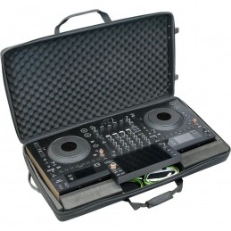 WALKASSE Custodia antiurto in EVA Pioneer® OPUS-QUAD nera (ruote e borsa a tracolla)