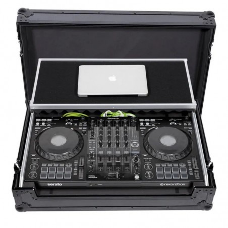 WALKASSE Flight Case Multiformato L Nero (Supporto per laptop, trolley e ruote)