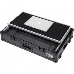 WALKASSE Flight Case Multiformato L Nero (Supporto per laptop, trolley e ruote)