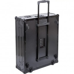 WALKASSE Flight Case Multiformato XL Nero (Trolley e Ruote)