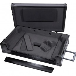 WALKASSE Flight Case Multiformato XXL Nero (Trolley e Ruote)