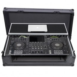 WALKASSE Flight Case Multiformato XXL2 Nero (Ripiano per laptop, carrello e ruote