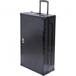 WALKASSE Flight Case Multiformato XXL2 Nero (Ripiano per laptop, carrello e ruote