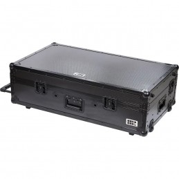 WALKASSE Flight Case Multiformato XXL2 Nero (Ripiano per laptop, carrello e ruote
