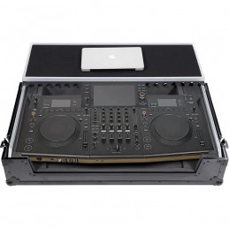 WALKASSE Flight Case Multiformato XXL2 Nero (Ripiano per laptop, carrello e ruote