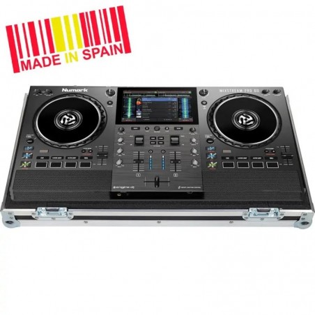 WALKASSE Flight case per Numark® MIXTREAM PRO +, argento