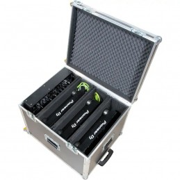 WALKASSE Flight Case professionale Pioneer® 3 x CDJ-3000X/ 2000NXS2 + DJMA9-V10, ruote