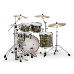 PEARL MASTERS MAPLE 4-PC SHELL PACK IN C.873 GOLD OYSTER SWIRL