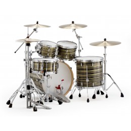 PEARL MASTERS MAPLE 4-PC SHELL PACK IN C.873 GOLD OYSTER SWIRL