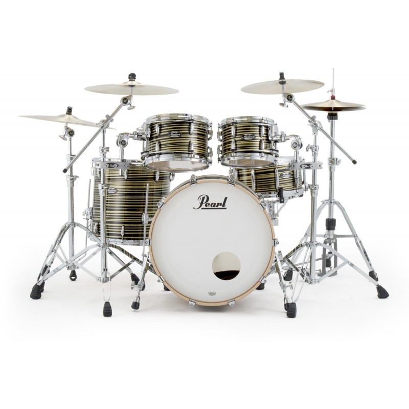 PEARL MASTERS MAPLE 4-PC SHELL PACK IN C.873 GOLD OYSTER SWIRL