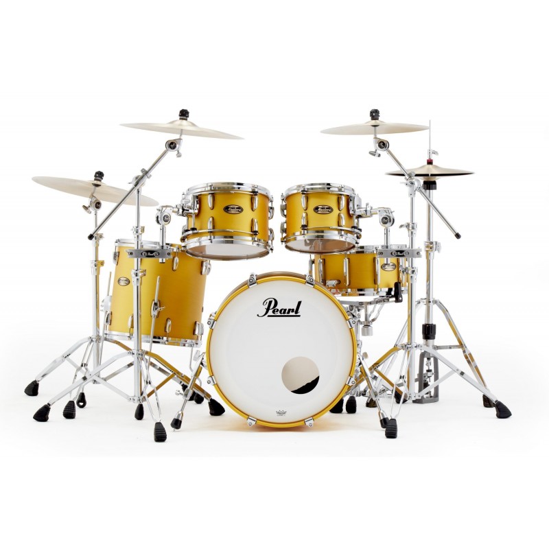 PEARL MASTERS MAPLE-GUM 4-PC SHELL PACK IN C.882 MATTE AZTEC GOLD