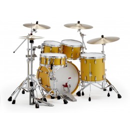 PEARL MASTERS MAPLE-GUM 4-PC SHELL PACK IN C.882 MATTE AZTEC GOLD