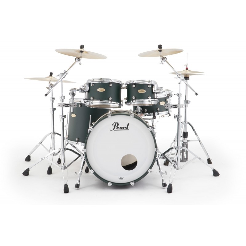 PEARL REFERENCE ONE 4-PC SHELL PACK IN C.816 SATIN RACING GREEN