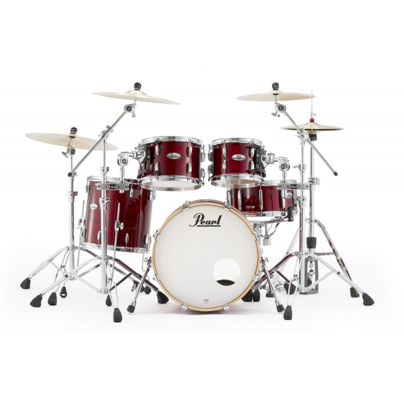 PEARL PROFESSIONAL SERIES 4-PC SHELL PACK IN C.808 VELVET CRIMSON