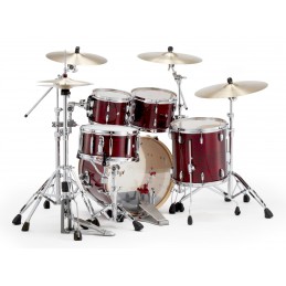 PEARL PROFESSIONAL SERIES 4-PC SHELL PACK IN C.808 VELVET CRIMSON
