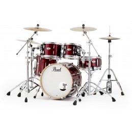 PEARL PROFESSIONAL SERIES 4-PC SHELL PACK IN C.808 VELVET CRIMSON