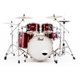 PEARL PROFESSIONAL SERIES 4-PC SHELL PACK IN C.808 VELVET CRIMSON