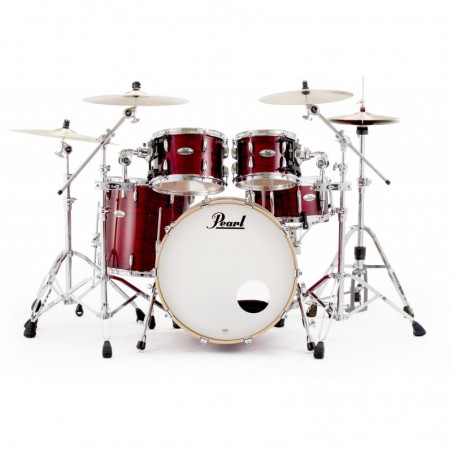 PEARL PROFESSIONAL SERIES 4-PC SHELL PACK IN C.808 VELVET CRIMSON