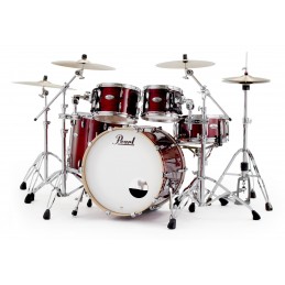 PEARL PROFESSIONAL SERIES 4-PC SHELL PACK IN C.808 VELVET CRIMSON