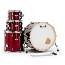 PEARL PROFESSIONAL SERIES 4-PC SHELL PACK IN C.808 VELVET CRIMSON