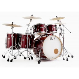 PEARL PROFESSIONAL SERIES 5-PC SHELL PACK IN C.808 VELVET CRIMSON