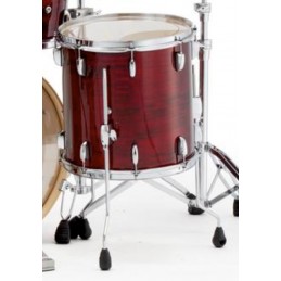 PEARL PROFESSIONAL SERIES 14"X14" FLOORTOM IN C.808 VELVET CRIMSON