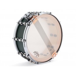 PEARL REFERENCE ONE SERIES 14"X5" 20PLY SNAREDRUM IN C.816 SATIN RACING GREEN PREMIUM FINISH