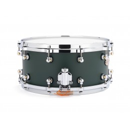PEARL REFERENCE ONE SERIES 14"X6,5" 20PLY SNAREDRUM IN C.816 SATIN RACING GREEN PREMIUM FINISH