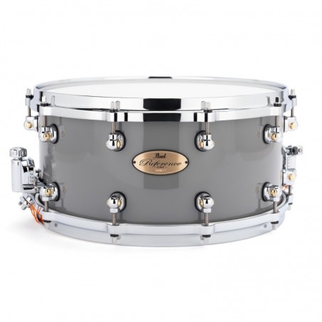 PEARL REFERENCE ONE SERIES 14"X5" 20PLY SNAREDRUM IN C.859 PUTTY GREY PREMIUM FINISH