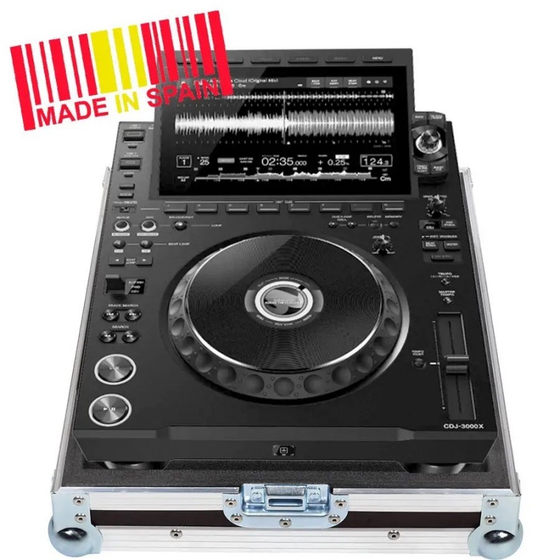 WALKASSE Flight Case ALphatheta® CDJ-3000X Silver