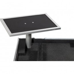 WALKASSE Flight Case Alphatheta® CDJ-3000X & DJM-V10/ A9 Silver con Ruote