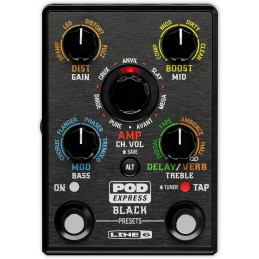 LINE6 POD EXPRESS GUITAR BLACK