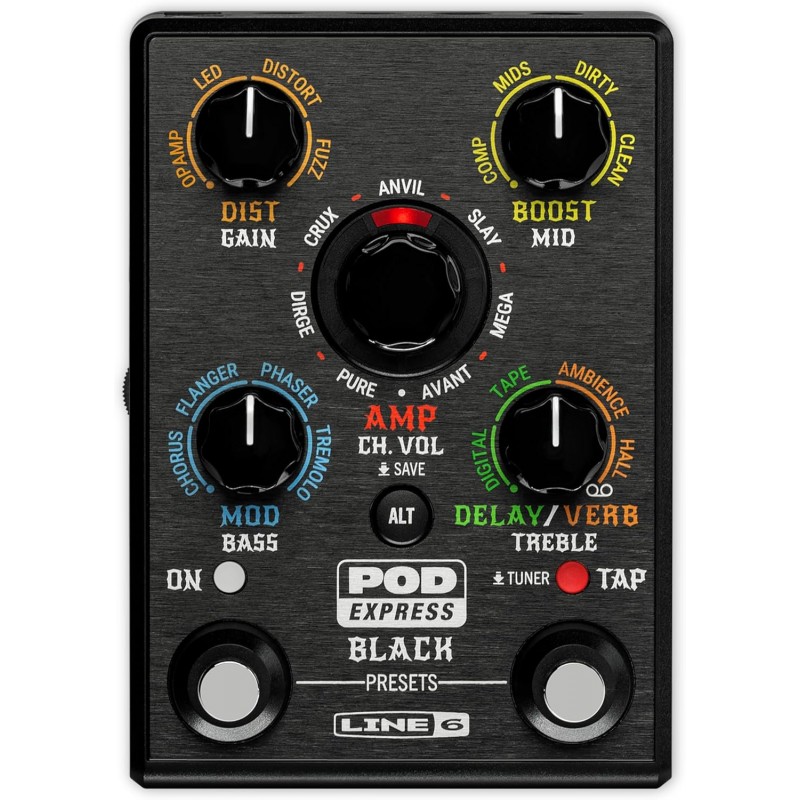 LINE6 POD EXPRESS GUITAR BLACK