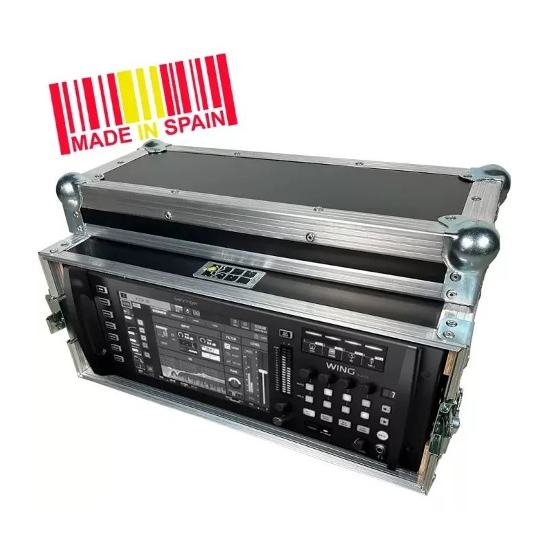 WALKASSE Flight case Behringer® WING RACK, argento