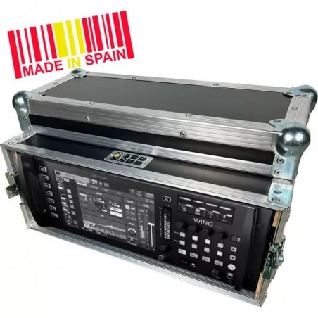 WALKASSE Flight case Behringer® WING RACK, argento