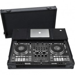 WALKASSE Flight case Rane PERFORMANCE | FOUR Nero (Supporto per laptop e ruote)