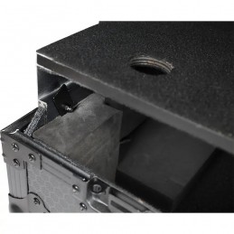 WALKASSE Flight case Rane PERFORMANCE | FOUR Nero (Supporto per laptop e ruote)