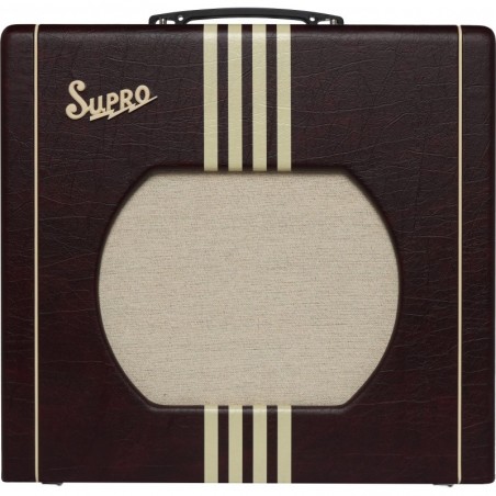 SUPRO DELTA KING 12 Burgundy and Cream