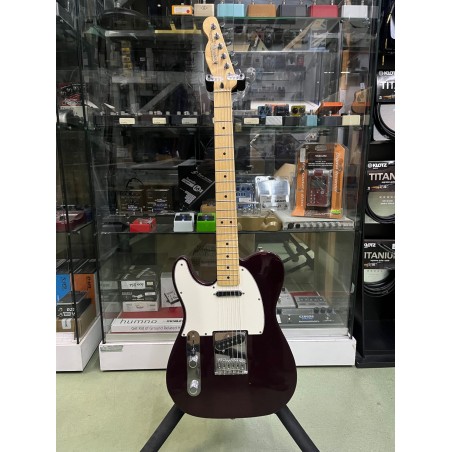 FENDER STANDARD TELECASTER LEFT HANDED MN - WINE RED (2004)