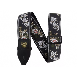 E.BALL 5362 Jacquard Strap White Blossom