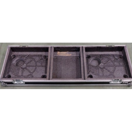 MB FLIGHT-CASE DJ CONSOLLE 2xTURN+MIX 12" -USATA-