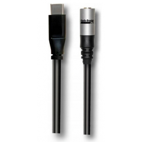 AUDIODESIGN USB-C / JACK 3,5 ST mt.0,5