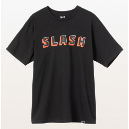 GIBSON SLASH BLOCK T-SHIRT BLACK