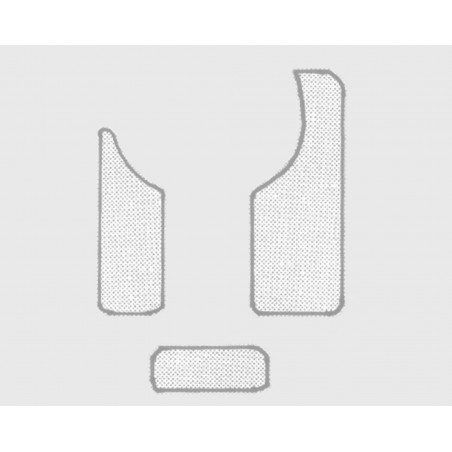 GEWA 558005 BATTIPENNA 3pz PER CHITARRA CLASSICA