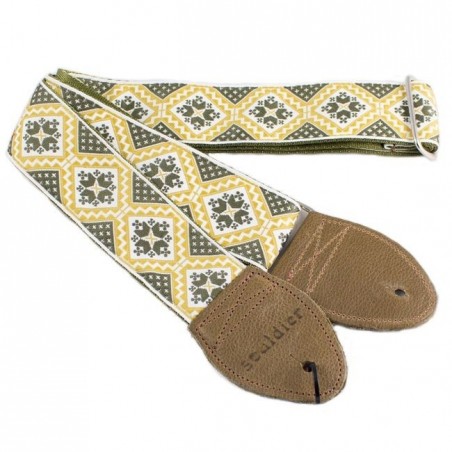 SOULDIER GUITAR STRAP RUSTIC - OLIVE